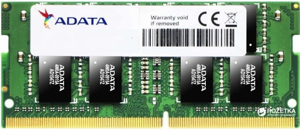 Модуль пам`ятi SO-DIMM 4GB/2666 DDR4 Premier A-Data (AD4S2666W4G19-BSSF) AD4S2666W4G19-BSSF фото