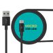 Кабель Piko CB-UM11 USB-microUSB 0.2м Black (1283126493874) 1283126493874 фото 1