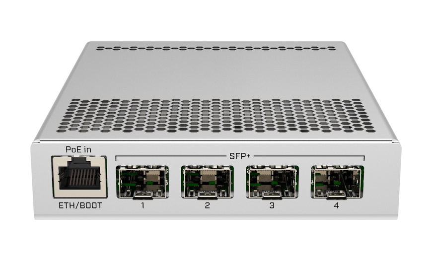 Комутатор MikroTik CRS305-1G-4S+IN (1x1GE, 4xSFP+, Dual PSU, L3) CRS305-1G-4S+IN фото