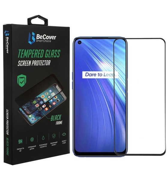 Захисне скло BeCover для Realme GT2 Pro Black (707877) 707877 фото