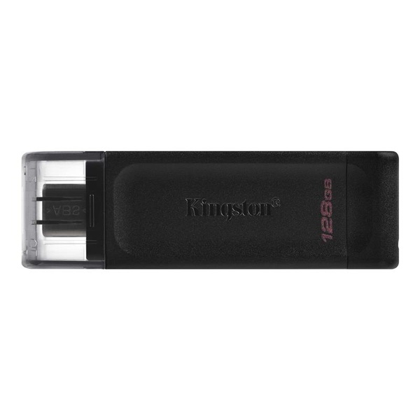 Флеш-накопичувач USB3.2 128GB Type-C Kingston DataTraveler 70 Black (DT70/128GB) DT70/128GB фото