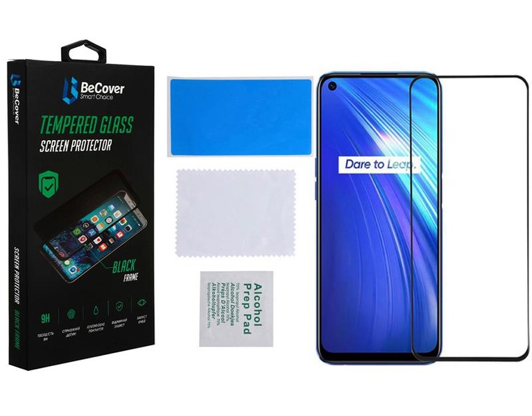 Захисне скло BeCover для Realme GT2 Pro Black (707877) 707877 фото