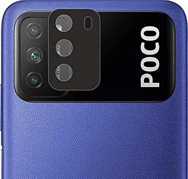 Захисне скло BeCover для камери на Xiaomi Poco M3 (706629) 706629 фото