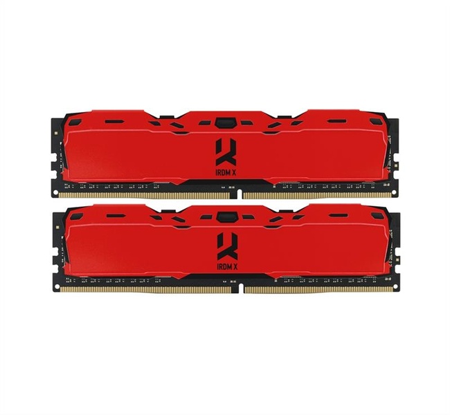 Модуль пам`ятi DDR4 2x8GB/3200 Goodram IRDM X Red (IR-XR3200D464L16SA/16GDC) IR-XR3200D464L16SA/16GDC фото