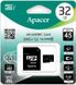 Карта пам`ятi MicroSDHC 32GB UHS-I Class 10 Apacer + SD adapter (AP32GMCSH10U1-R) AP32GMCSH10U1-R фото 2