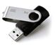Флеш-накопичувач USB 8GB GOODRAM UTS2 (Twister) Black (UTS2-0080K0R11) UTS2-0080K0R11 фото 1