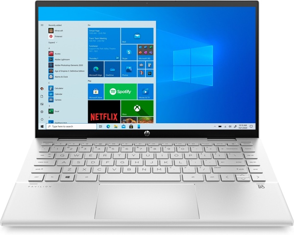 Ноутбук HP Pavilion x360 14-ek1008ua (833G3EA) Silver 833G3EA фото