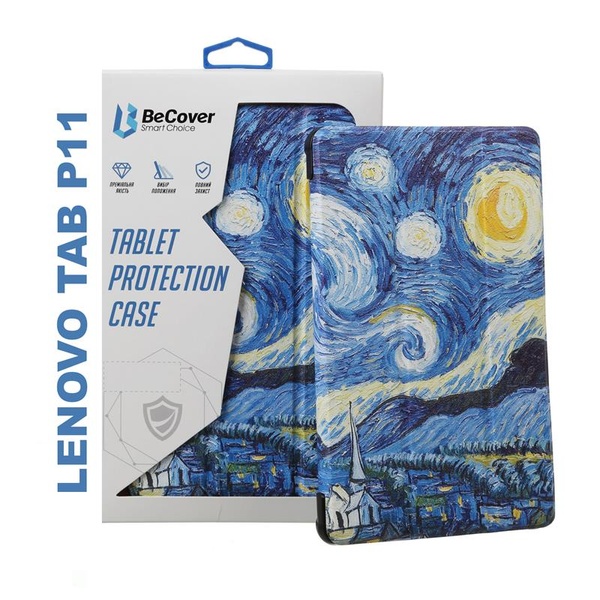 Чохол-книжка BeCover Smart Case для Lenovo Tab P11/Tab P11 Plus Night (706103) 706103 фото