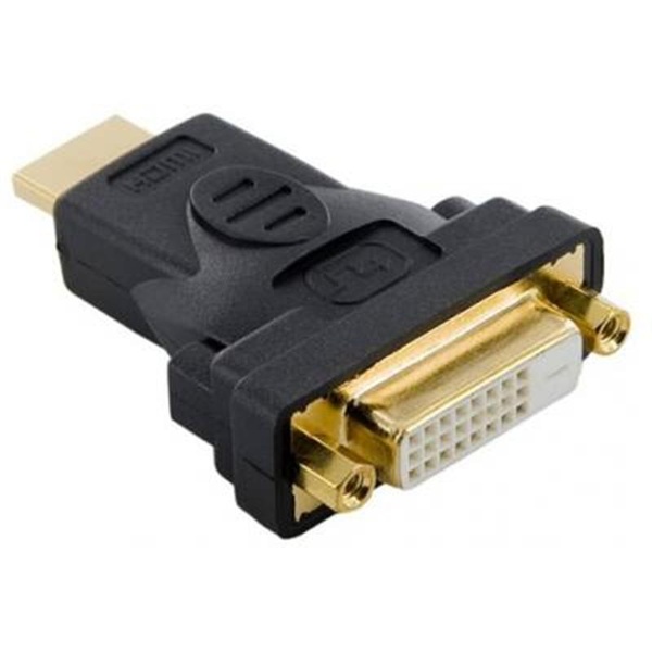 Перехідник Atcom DVI - HDMI (M/F), 24pin, Black (9155) 9155 фото