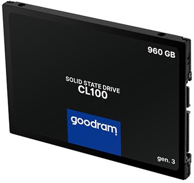 Накопичувач SSD 960GB GOODRAM CL100 GEN.3 2.5" SATAIII 3D TLC (SSDPR-CL100-960-G3) SSDPR-CL100-960-G3 фото