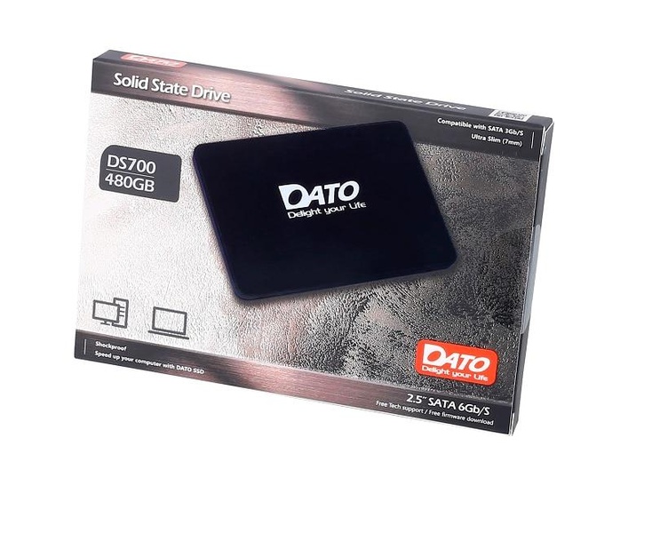 Накопичувач SSD 480GB Dato DS700 2.5" SATAIII TLC (DS700SSD-480GB) DS700SSD-480GB фото