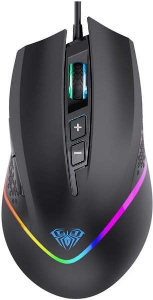 Мишка Aula F805 Wired gaming mouse with 7 keys Black (6948391212906) 6948391212906 фото