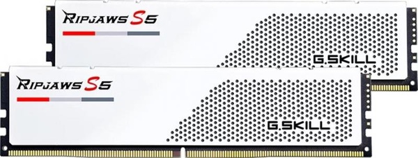 Модуль пам`ятi DDR5 2x16GB/6000 G.Skill Ripjaws S5 White (F5-6000J3238F16GX2-RS5W) F5-6000J3238F16GX2-RS5W фото