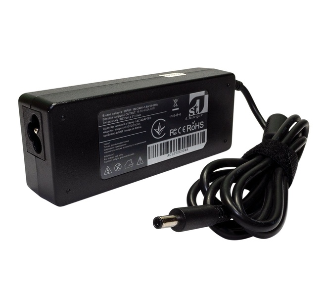 Блок живлення 1StCharger для ноутбука Dell 19.5V 90W 4.62A 4.5х3.0мм (AC1STDE90WA) AC1STDE90WA фото