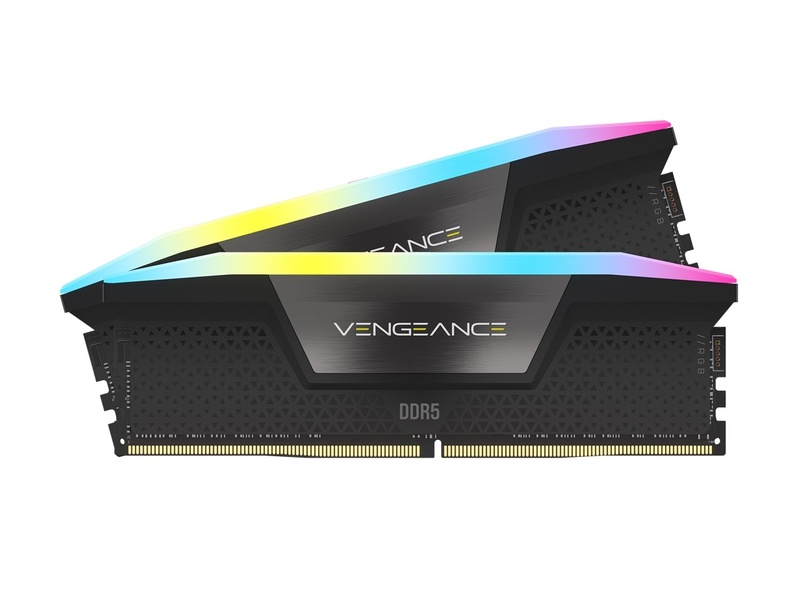 Модуль пам`ятi DDR5 2x32GB/5600 Corsair Vengeance RGB Black (CMH64GX5M2B5600C36) CMH64GX5M2B5600C36 фото