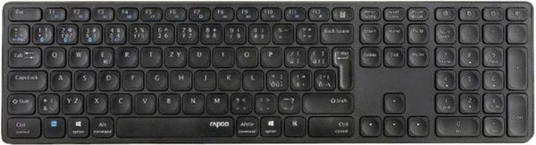 Клавіатура бездротова Rapoo E9800M Wireless Gray E9800M gray фото