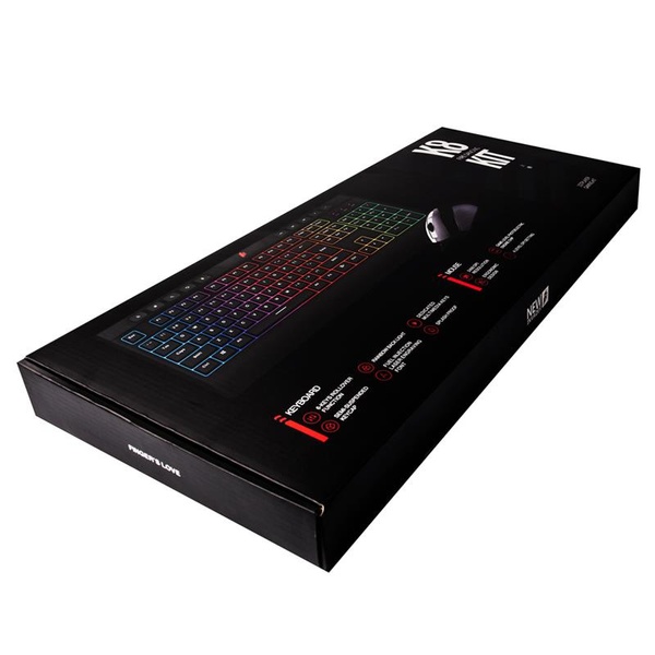 Комплект (клавіатура, мишка) 1stPlayer K8 KIT Black USB K8 KIT фото