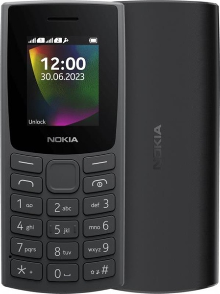 Мобільний телефон Nokia 106 2023 Dual Sim Charcoal Nokia 106 2023 DS Charcoal фото