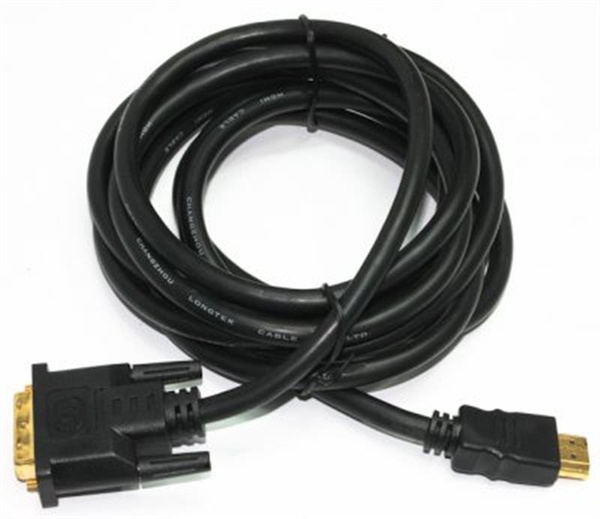 Кабель Cablexpert HDMI - DVI (M/M), двоспрямований, V 1,3, single-link, 18 + 1 pin, 7.5 м, Black (CC-HDMI-DVI-7.5MC) CC-HDMI-DVI-7.5MC фото
