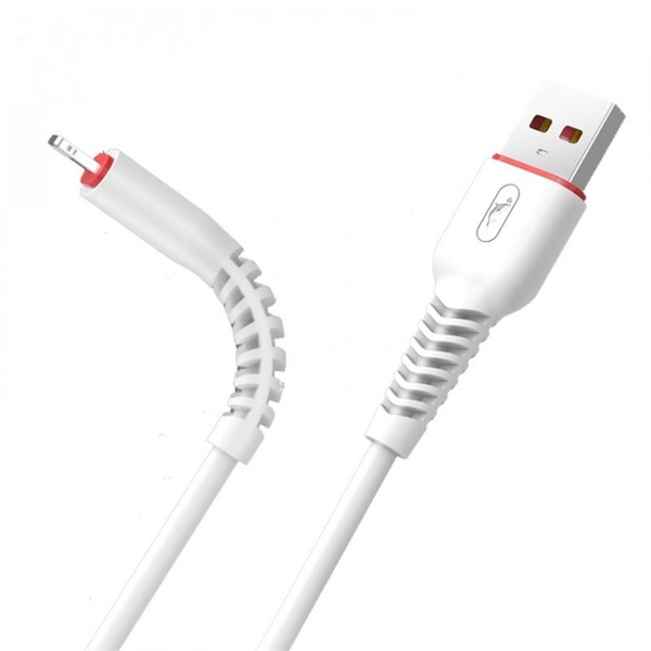 Кабель SkyDolphin S54T Soft USB - Type-C 1м, White (USB-000431) USB-000431 фото