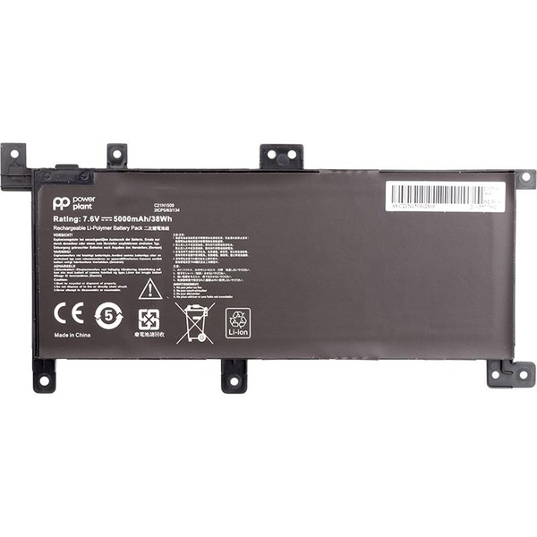 АКБ PowerPlant для ноутбука Asus VivoBook X556U (C21N1509) 7.6V 38Wh (original) (NB430963) NB430963 фото