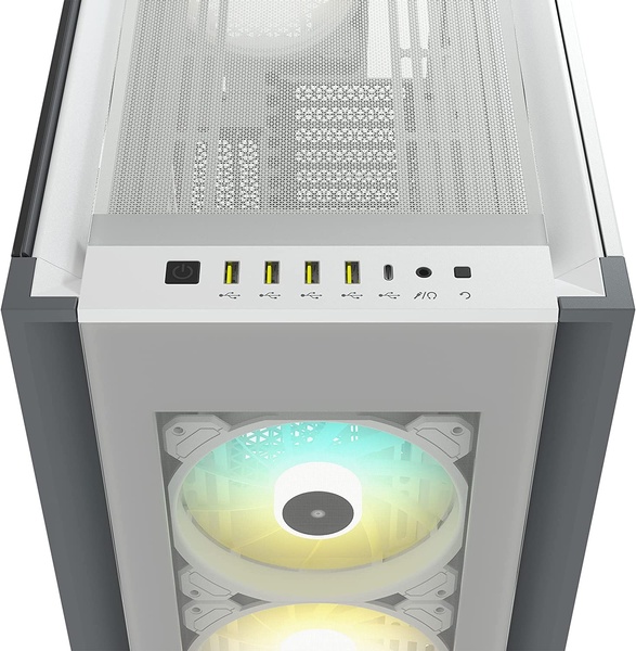 Корпус Corsair iCUE 7000X RGB Tempered Glass White (CC-9011227-WW) без БЖ CC-9011227-WW фото