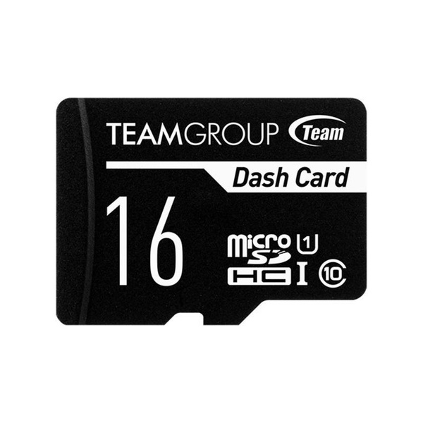 Карта пам`ятi MicroSDHC 16GB UHS-I Class 10 Team Dash Card + SD-adapter (TDUSDH16GUHS03) TDUSDH16GUHS03 фото