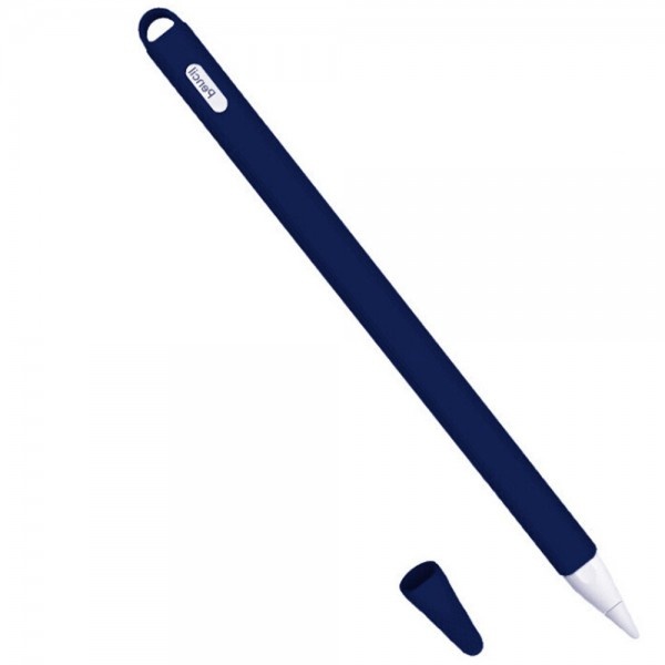 Чохол TPU Goojodoq Hybrid Ear для стілуса Apple Pencil 2 Dark/Blue тех.пак (4001055094286DB) 4001055094286DB фото