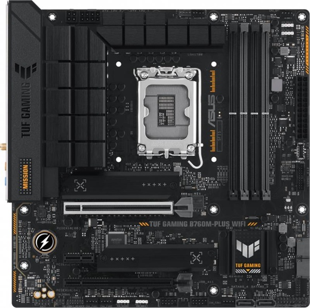 Материнська плата Asus TUF Gaming B760M-Plus WiFi Socket 1700 TUF Gaming B760M-Plus WiFi фото