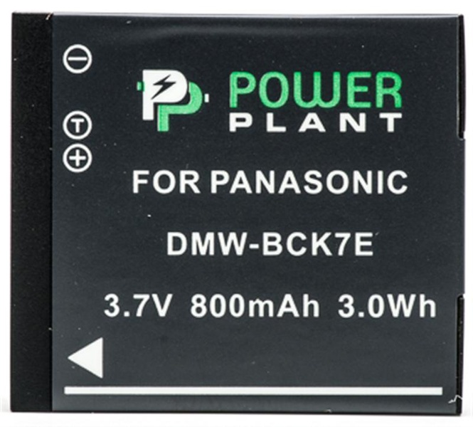 Акумулятор PowerPlant Panasonic DMW-BCK7E 800mAh (DV00DV1301) DV00DV1301 фото