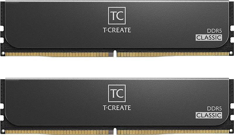 Модуль пам`ятi DDR5 2x16GB/5600 Team T-Create Classic 10L Black (CTCCD532G5600HC46DC01) CTCCD532G5600HC46DC01 фото