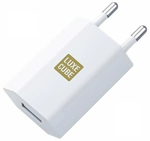 Зарядний пристрій Luxe Cube 1USB 1A White (7775557575181) 7775557575181 фото
