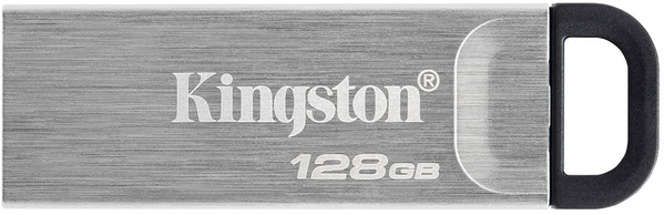 Флеш-накопичувач USB3.2 128GB Kingston DataTraveler Kyson Silver/Black (DTKN/128GB) DTKN/128GB фото