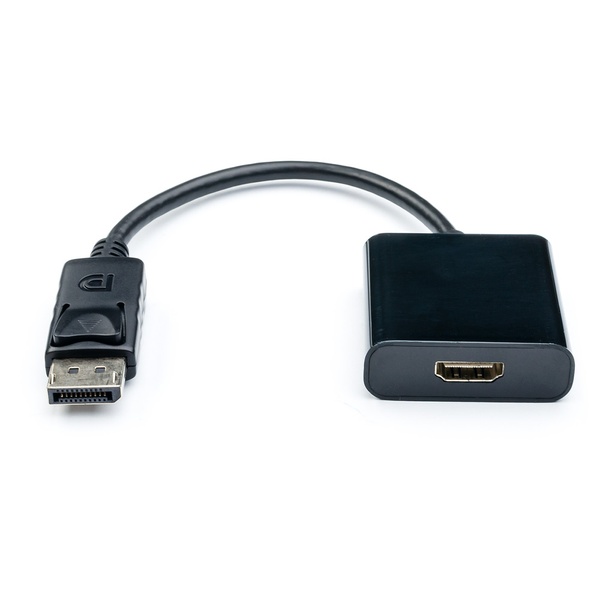 Перехідник Atcom DisplayPort - HDMI (M/F), 0.1 м, Black (16852) 16852 фото