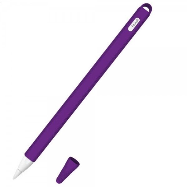 Чохол TPU Goojodoq Hybrid Ear для стілуса Apple Pencil 2 Violet тех.пак (4001055094286V) 4001055094286V фото