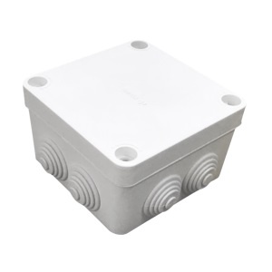 Коробка розподільна Courbi 100x100x50 біла (32-21024-100) 32-21024-100 фото