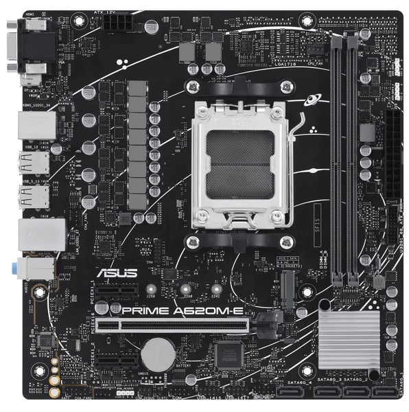 Материнська плата Asus Prime A620M-E Socket AM5 PRIME A620M-E фото