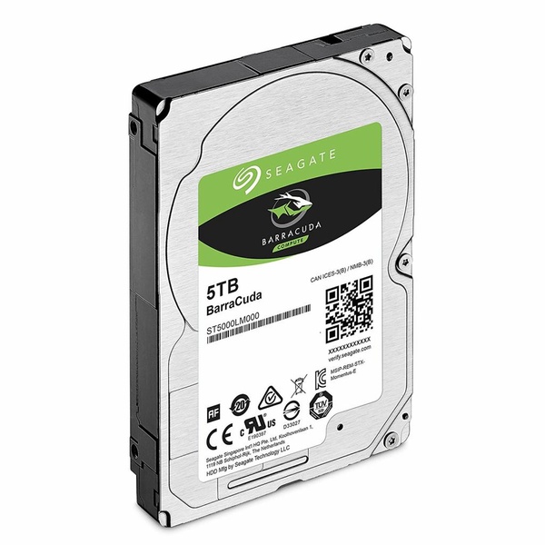 Накопичувач HDD 2.5" SATA 5.0TB Seagate BarraCuda 5400rpm 128MB (ST5000LM000) ST5000LM000 фото