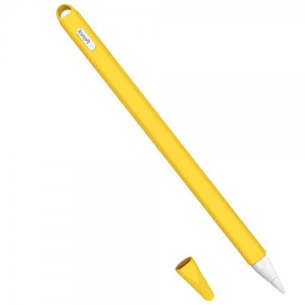 Чохол TPU Goojodoq Hybrid Ear для стілуса Apple Pencil 2 Yellow тех.пак (4001055094286Y) 4001055094286Y фото