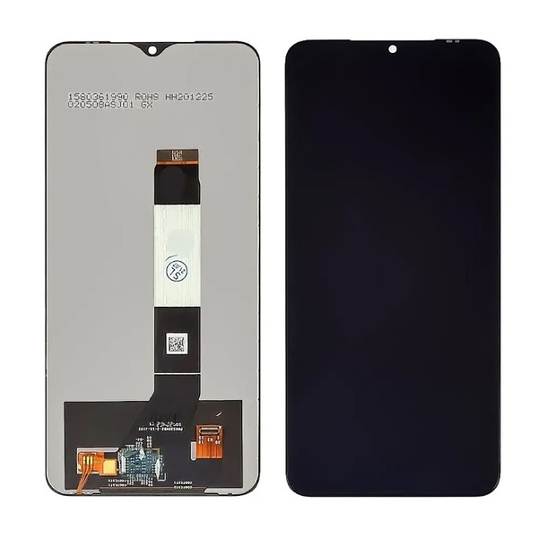 Дисплей Xiaomi Poco M3/Redmi 9T у зборі з сенсором Power Black (L19132) L19132 фото