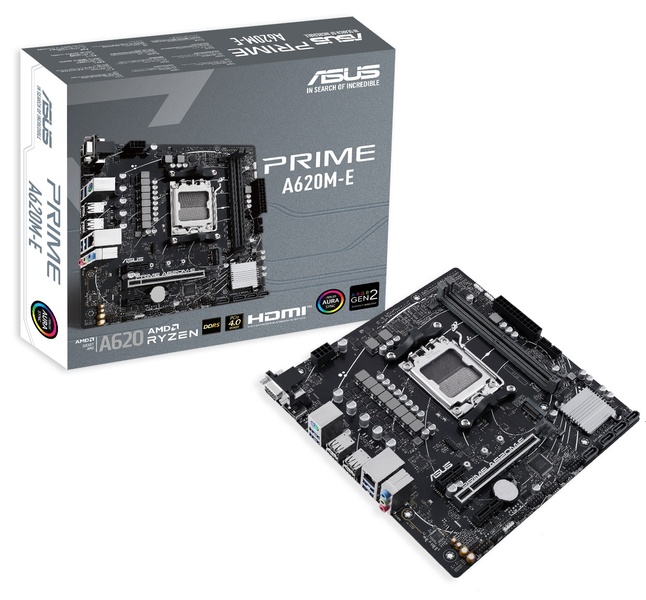 Материнська плата Asus Prime A620M-E Socket AM5 PRIME A620M-E фото