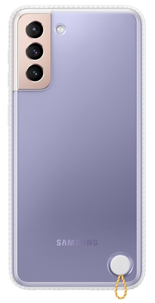 Чохол-накладка Samsung Clear Protective Cover для Samsung Galaxy S21+ SM-G996 White (EF-GG996CWEGRU) EF-GG996CWEGRU фото