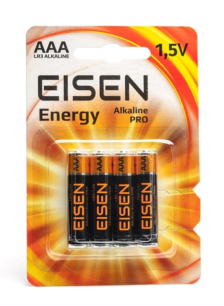 Батарейка Eisen Energy Alkaline Pro AAA/LR03 BL 4шт 016503 фото