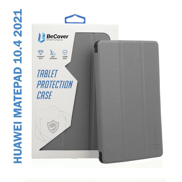 Чохол-книжка BeCover Smart для Huawei MatePad 10.4 2021/10.4 2nd Gen Grey (706483) 706483 фото