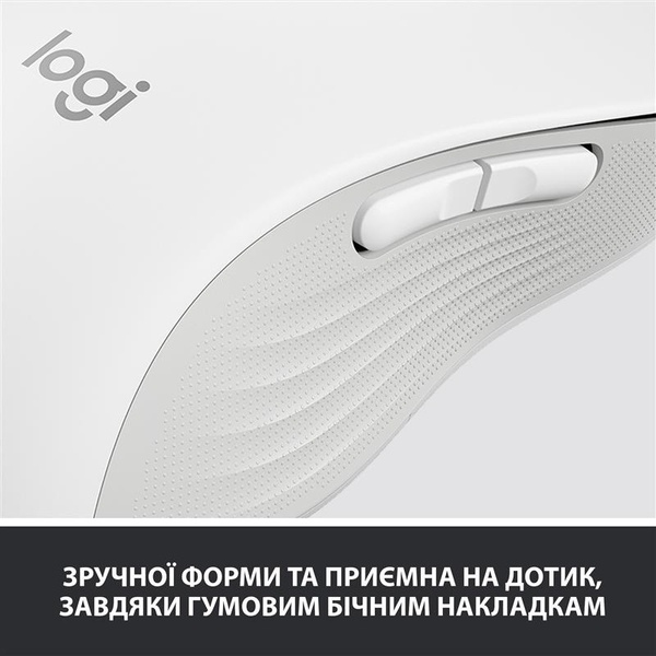 Мишка бездротова Logitech Signature M650 L LEFT (910-006240) Off-White USB 910-006240 фото