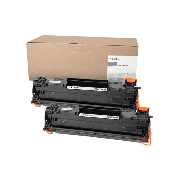 Картридж PrintPro (PP-H283DP) HP LJ Pro M125nw/M127fn Black (CF283AF) Dual Pack PP-H283DP фото