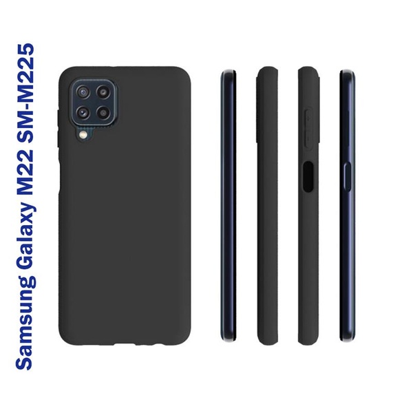 Чохол-накладка BeCover для Samsung Galaxy M22 SM-M225 Black (706929) 706929 фото
