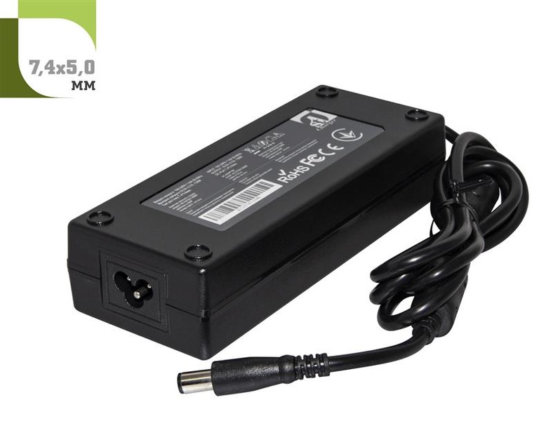 Блок живлення 1StCharger для ноутбука Dell 19.5V 130W 6.7A 7.4х5.0мм (AC1STDE130WB) AC1STDE130WB фото