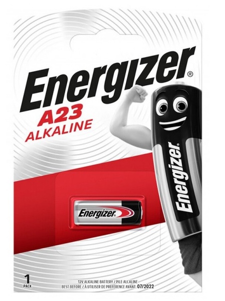 Батарейка Energizer A23 (23A) 12V BL 1 шт Energizer A23(23A)/1 фото