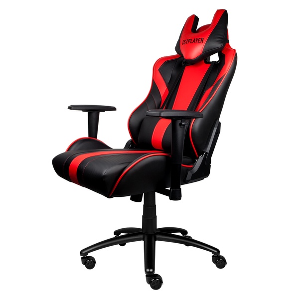 Крісло для геймерів 1stPlayer FK1 Black-Red FK1 фото